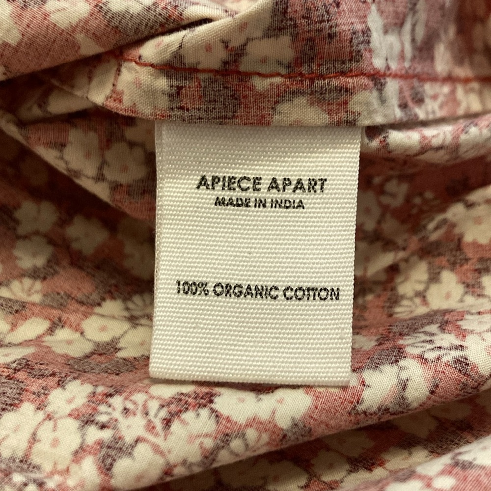 Apiece Apart Mitte Floral Top Red x White Size S - Picture 8 of 11